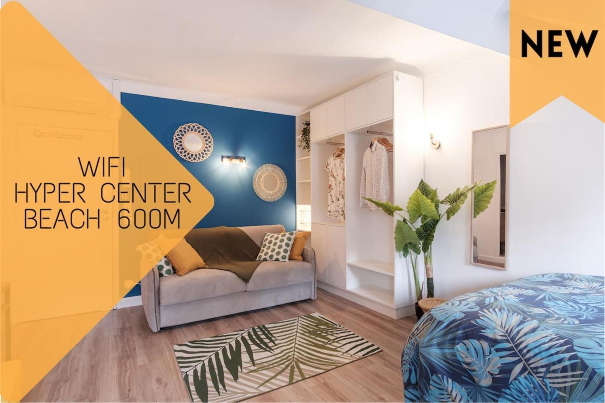 戛纳Le Carnot - Hypercentre - Cosy & Climatisation公寓 外观 照片
